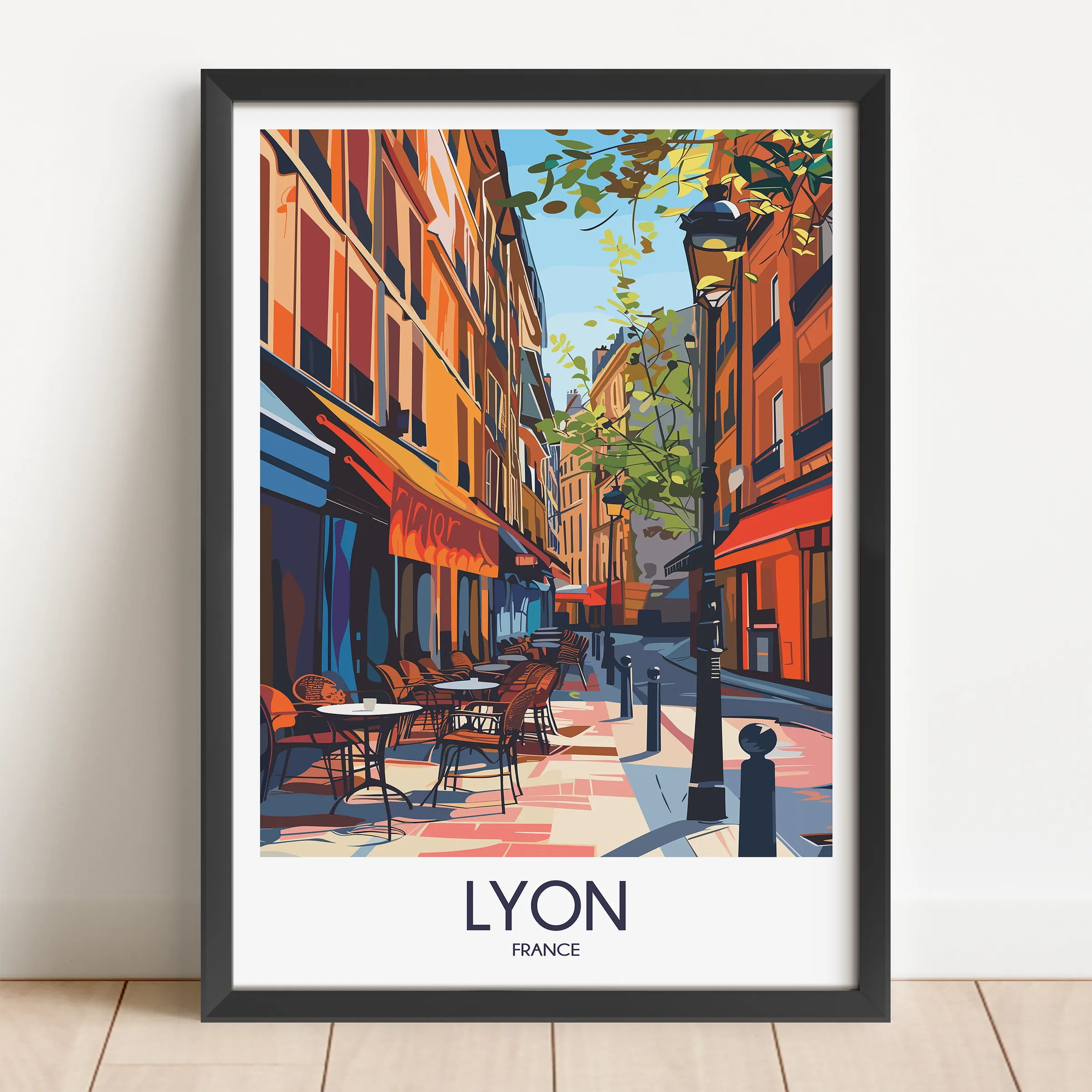 Lyon Minimalist Wall Art