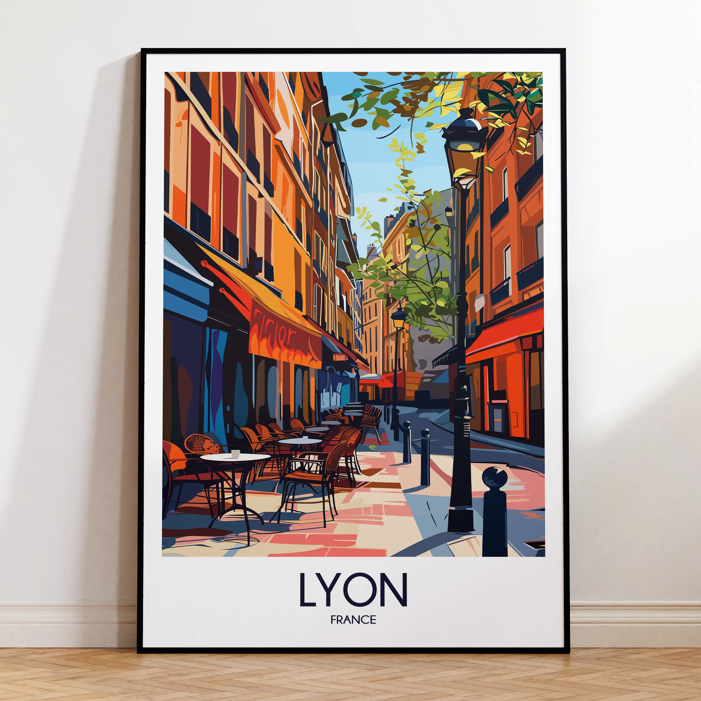 Lyon Scenic Landscape Art