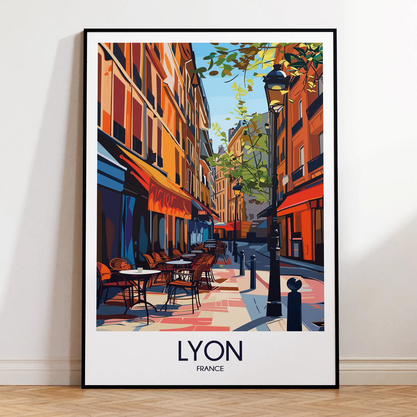 Lyon Scenic Landscape Art