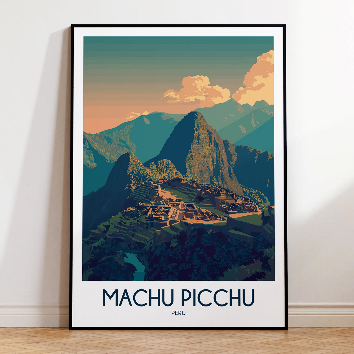 Machu Picchu Destination Art Gift