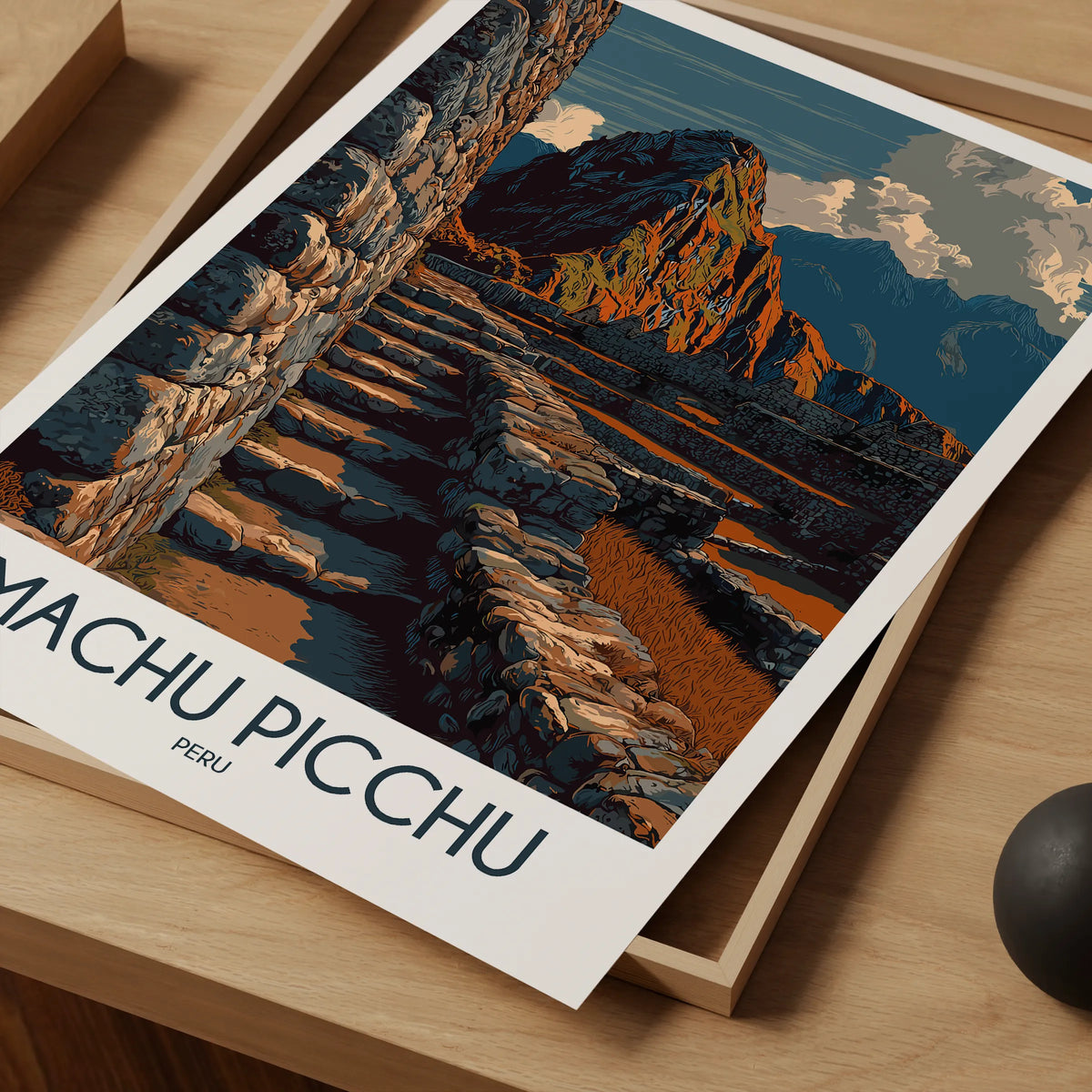 Machu Picchu Home Office Decor