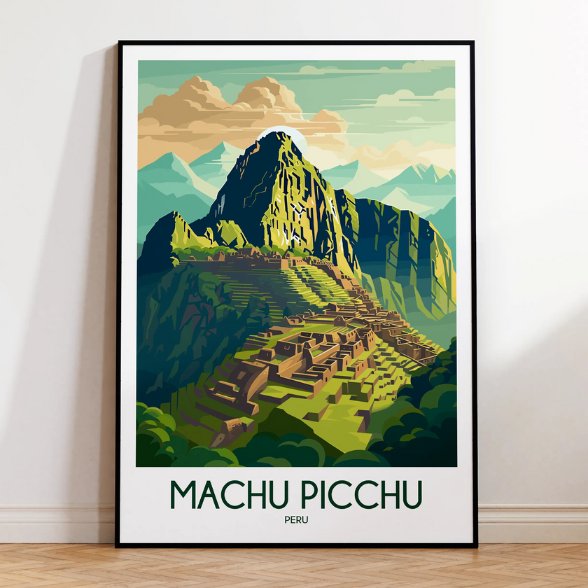 Machu Picchu Home Office Decor