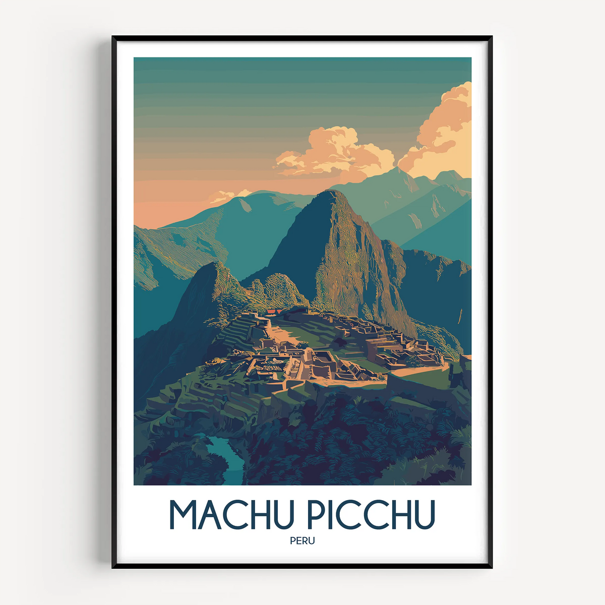 Machu Picchu Home Office Decor