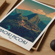 Machu Picchu Minimalist Wall Art