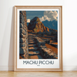 Machu Picchu Minimalist Wall Art