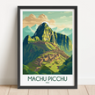 Machu Picchu Minimalist Wall Art