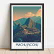 Machu Picchu Scenic Landscape Art
