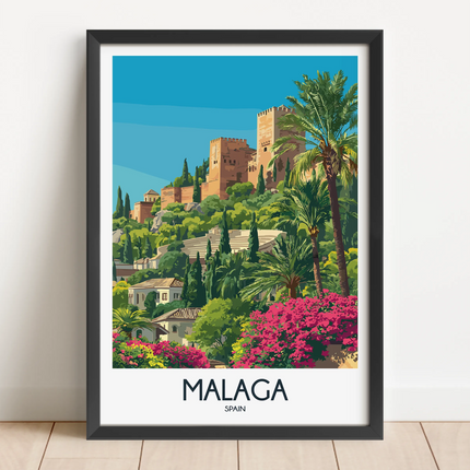Malaga Minimalist Wall Art