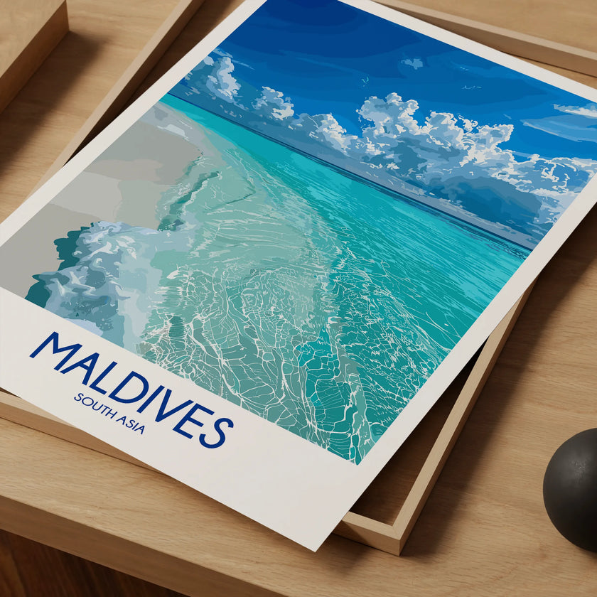 Maldives Gallery Quality Print
