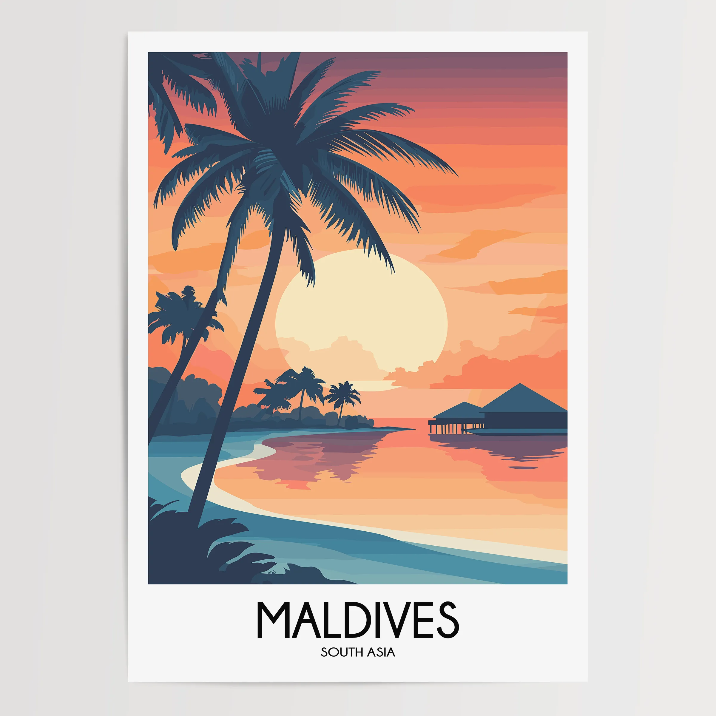Maldives Gallery Quality Print