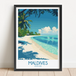 Maldives Gallery Quality Print