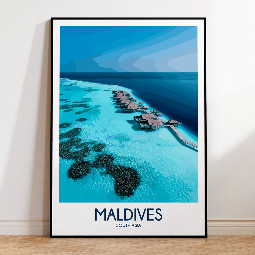 Maldives Home Office Decor