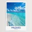 Maldives Minimalist Wall Art