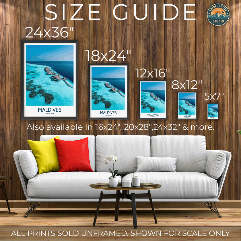 Maldives Travel Memory Gift
