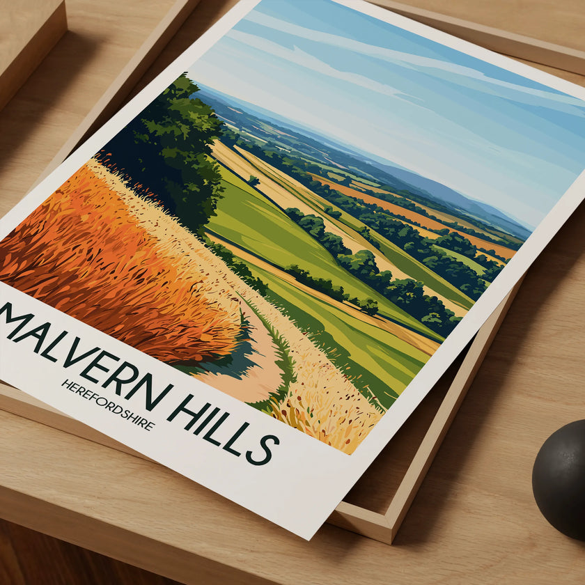 Malvern Hills Minimalist Wall Art