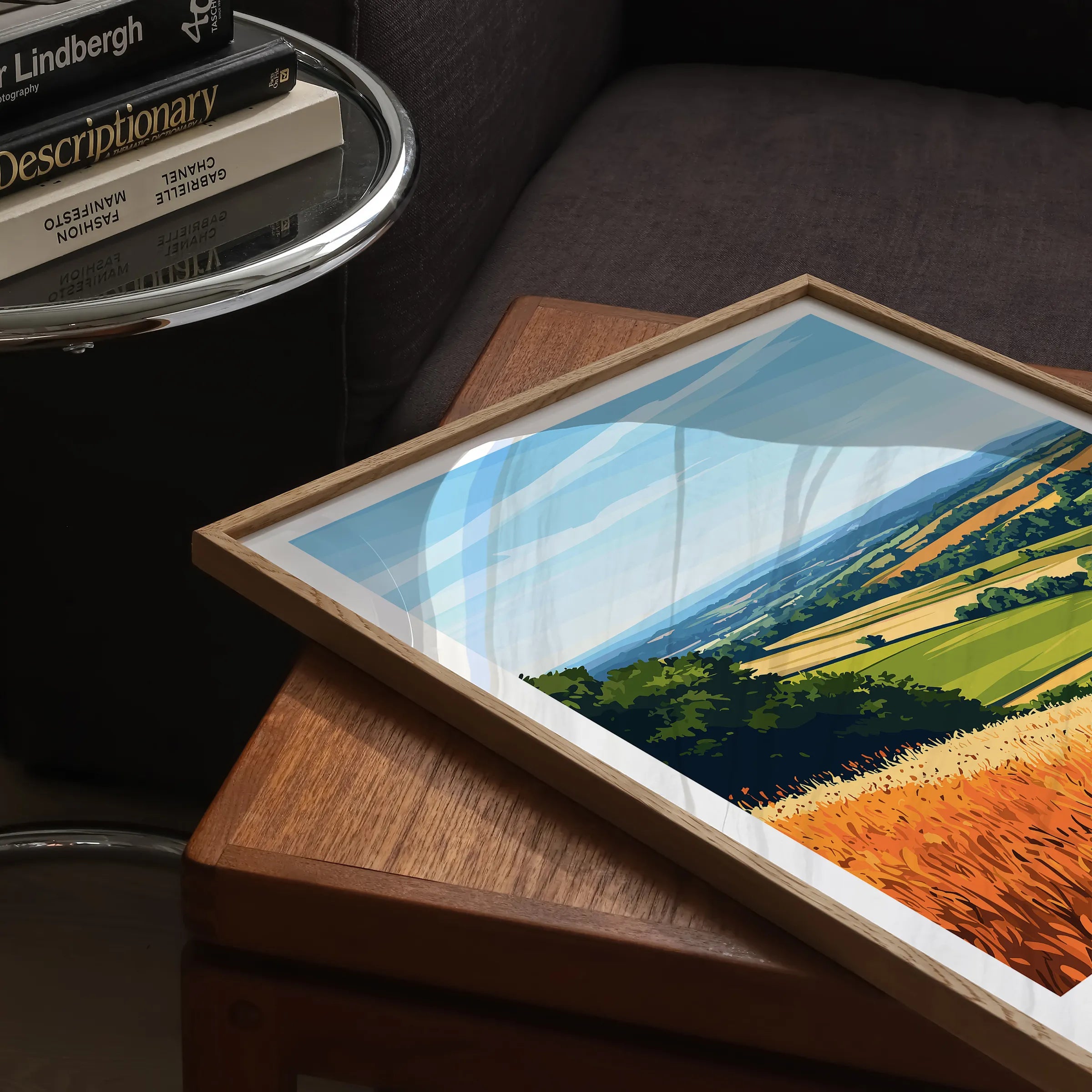 Malvern Hills Souvenir Poster Print