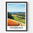 Malvern Hills Souvenir Poster Print