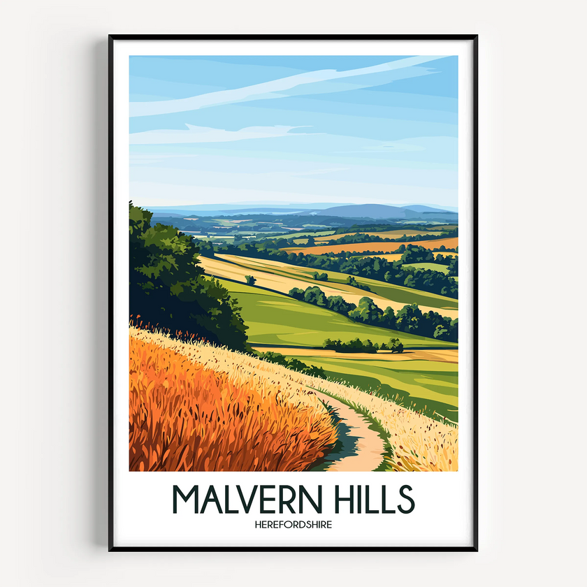 Malvern Hills Travel Memory Gift