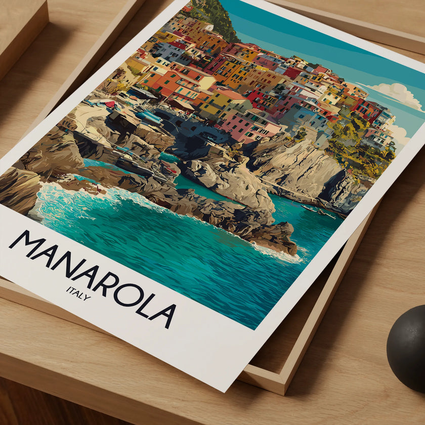Manarola Minimalist Wall Art
