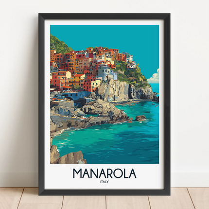 Manarola Minimalist Wall Art