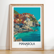 Manarola Souvenir Poster Print