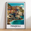 Manarola Travel Memory Gift