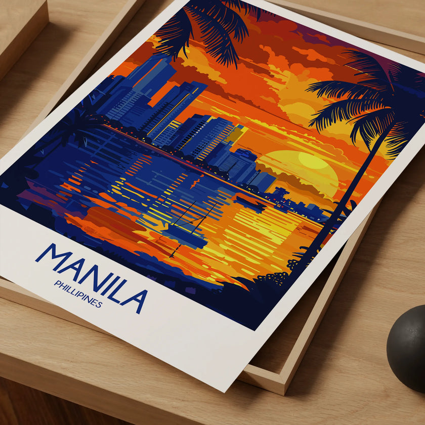 Manila Travel Memory Gift