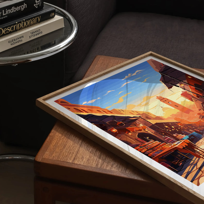 Marrakesh Destination Art Gift