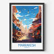 Marrakesh Destination Art Gift