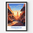 Marrakesh Destination Art Gift