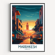 Marrakesh Destination Art Gift