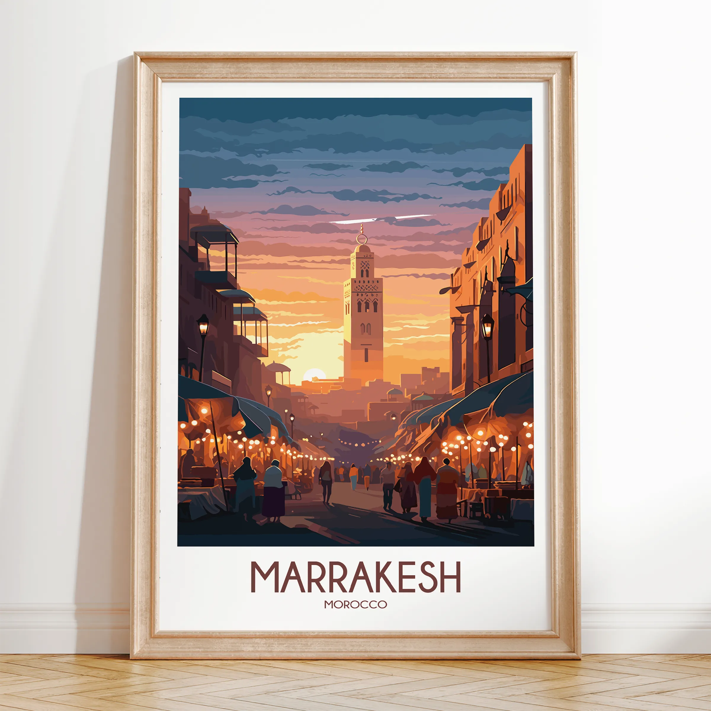 Marrakesh Minimalist Wall Art
