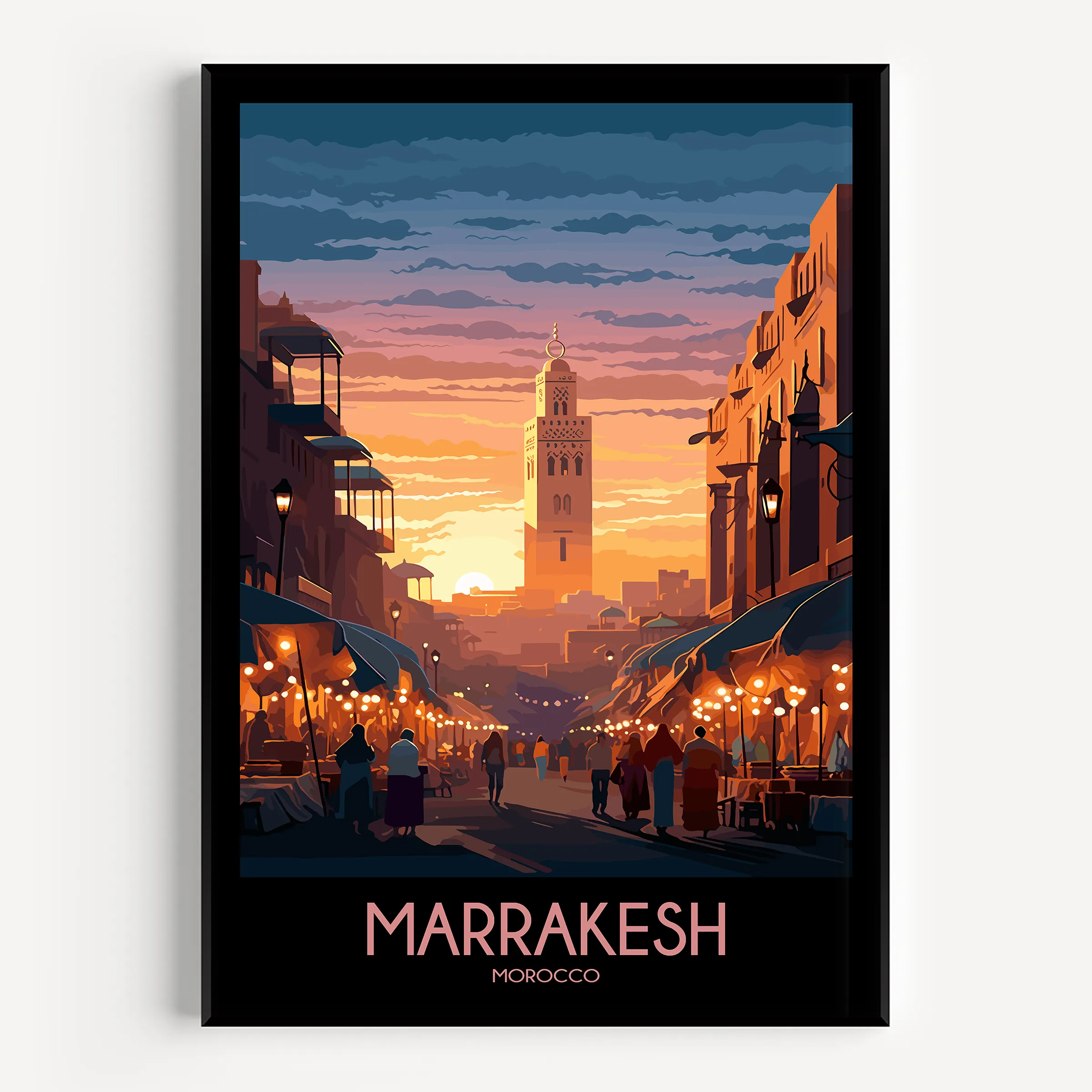 Marrakesh Minimalist Wall Art
