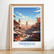 Marrakesh Scenic Landscape Art