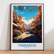 Marrakesh Scenic Landscape Art