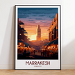 Marrakesh Scenic Landscape Art