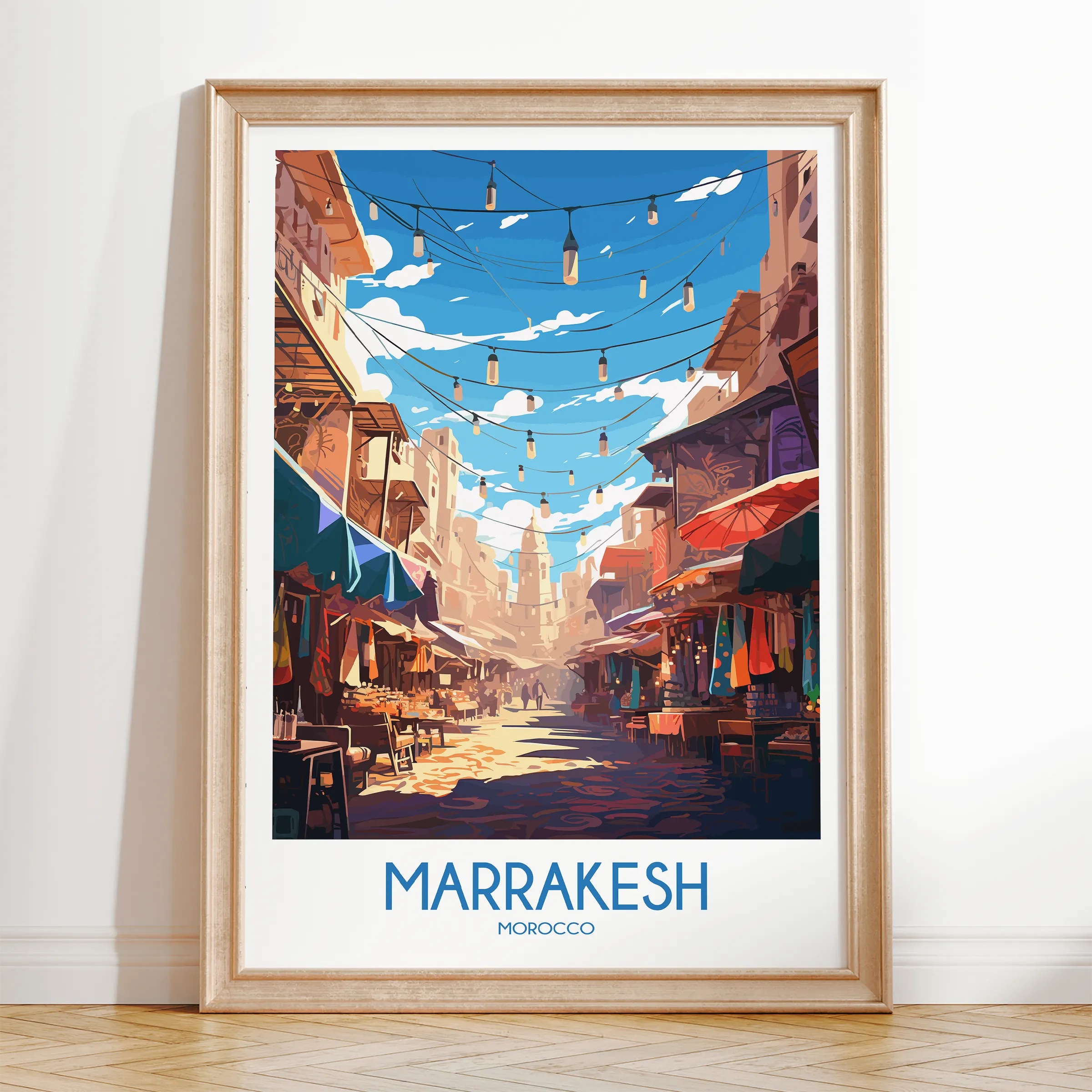 Marrakesh Souvenir Poster Print