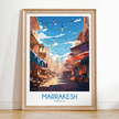 Marrakesh Souvenir Poster Print
