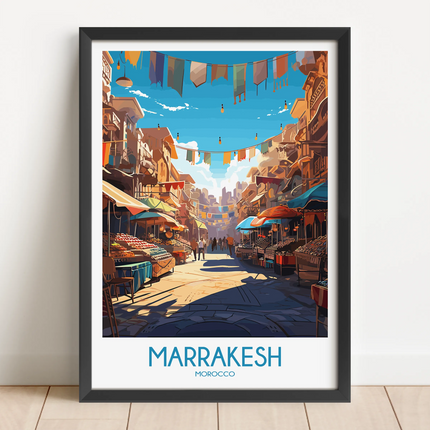 Marrakesh Souvenir Poster Print