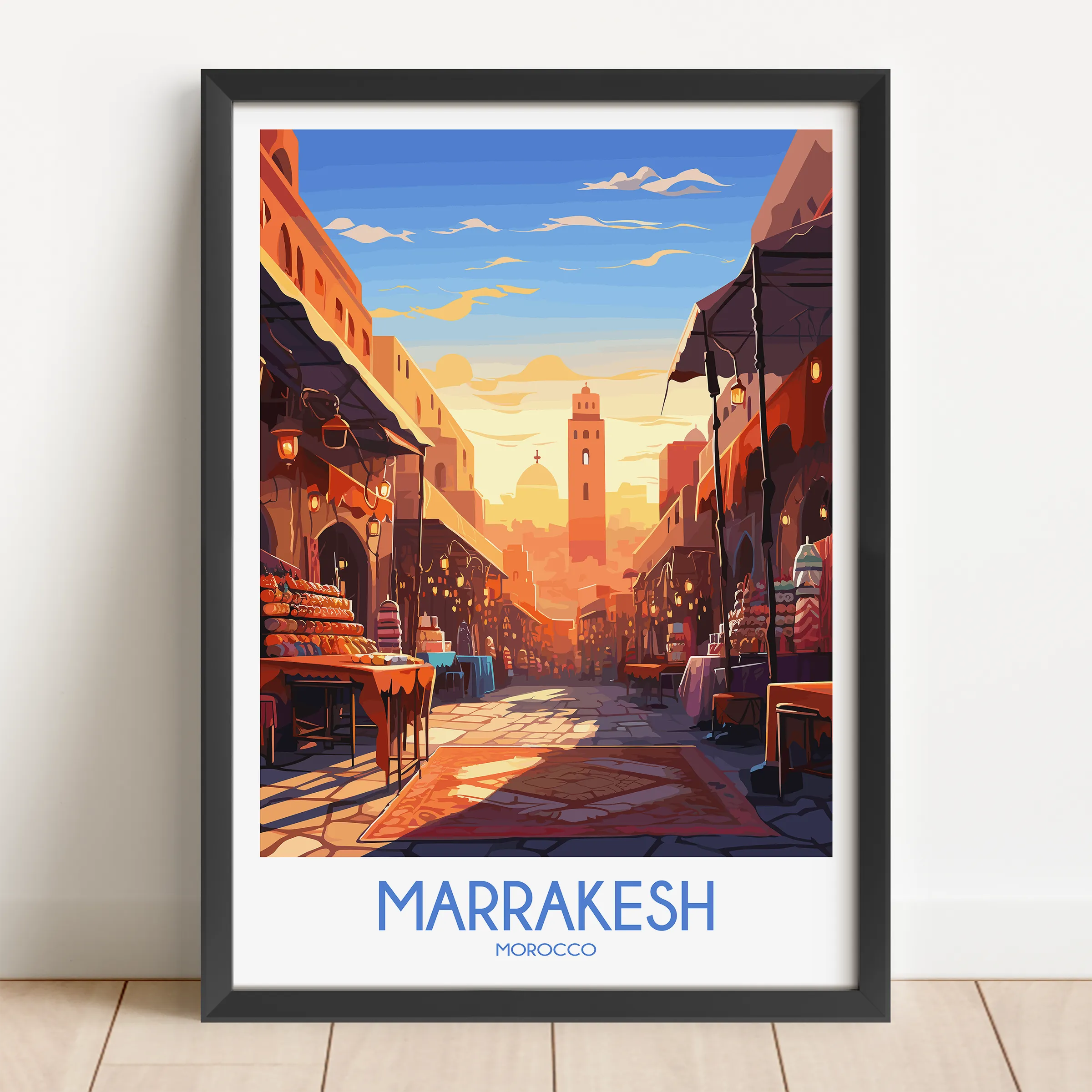 Marrakesh Souvenir Poster Print
