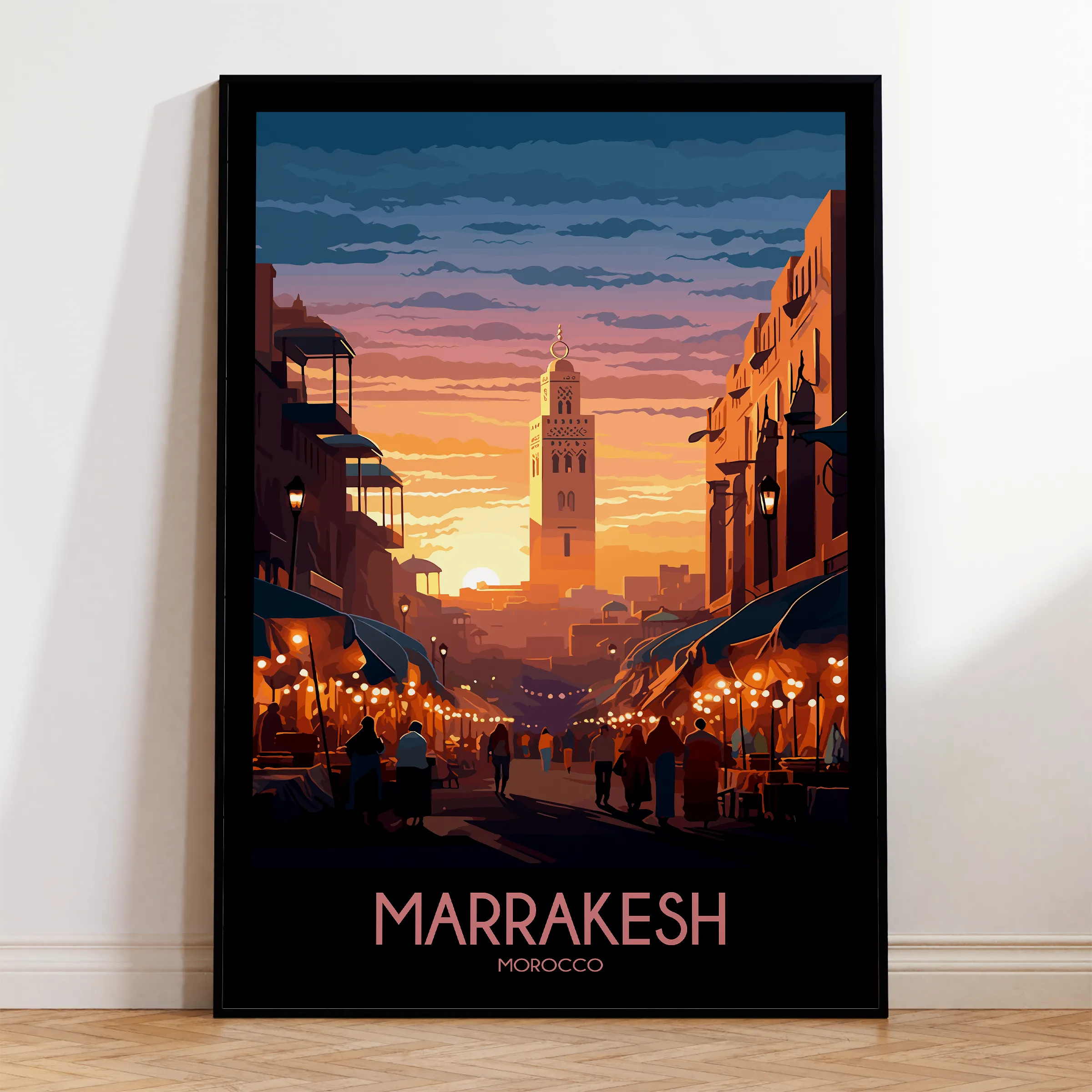 Marrakesh Souvenir Poster Print