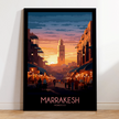 Marrakesh Souvenir Poster Print