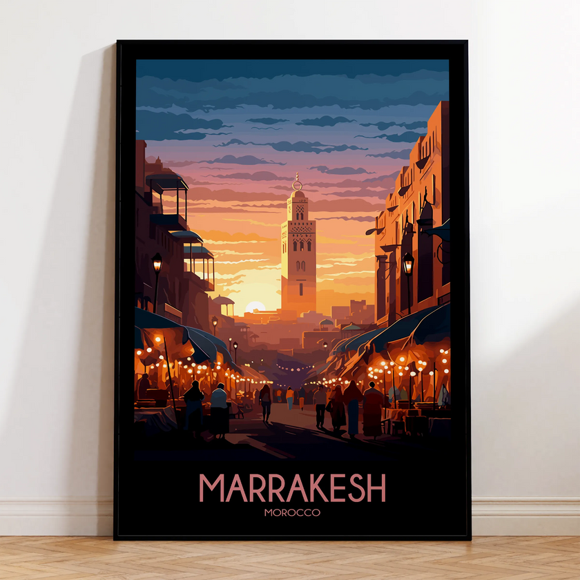 Marrakesh Souvenir Poster Print