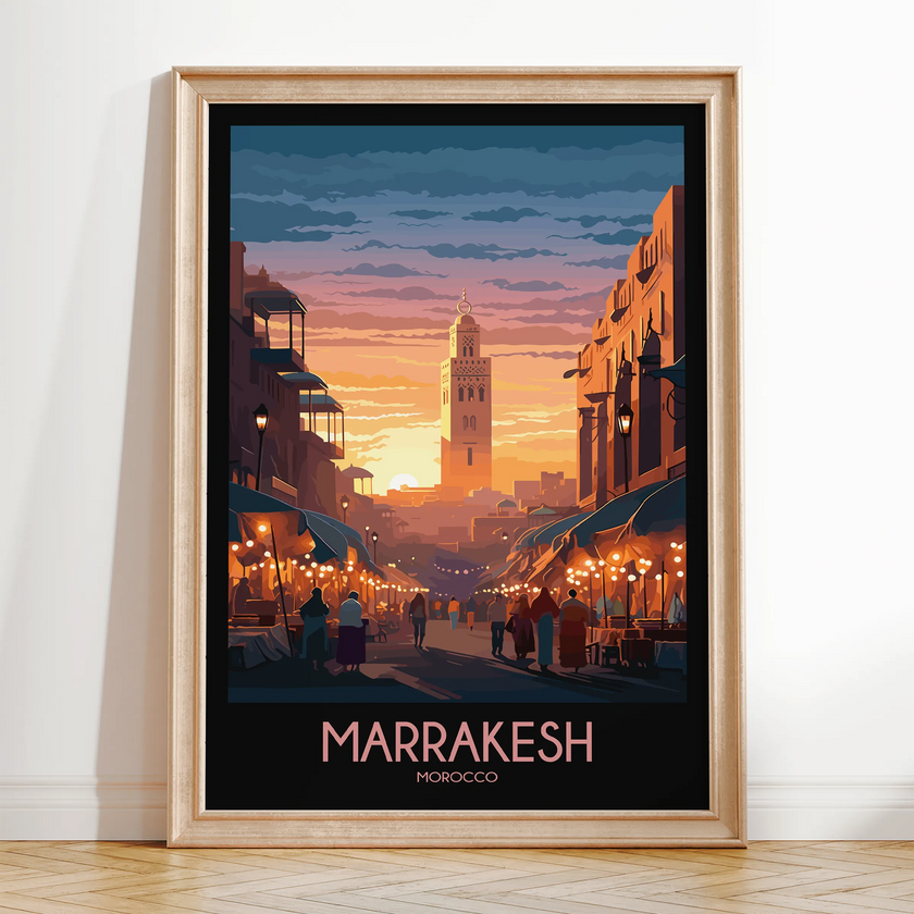 Marrakesh Travel Memory Gift