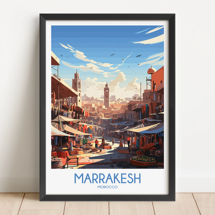 Marrakesh Travel Memory Gift
