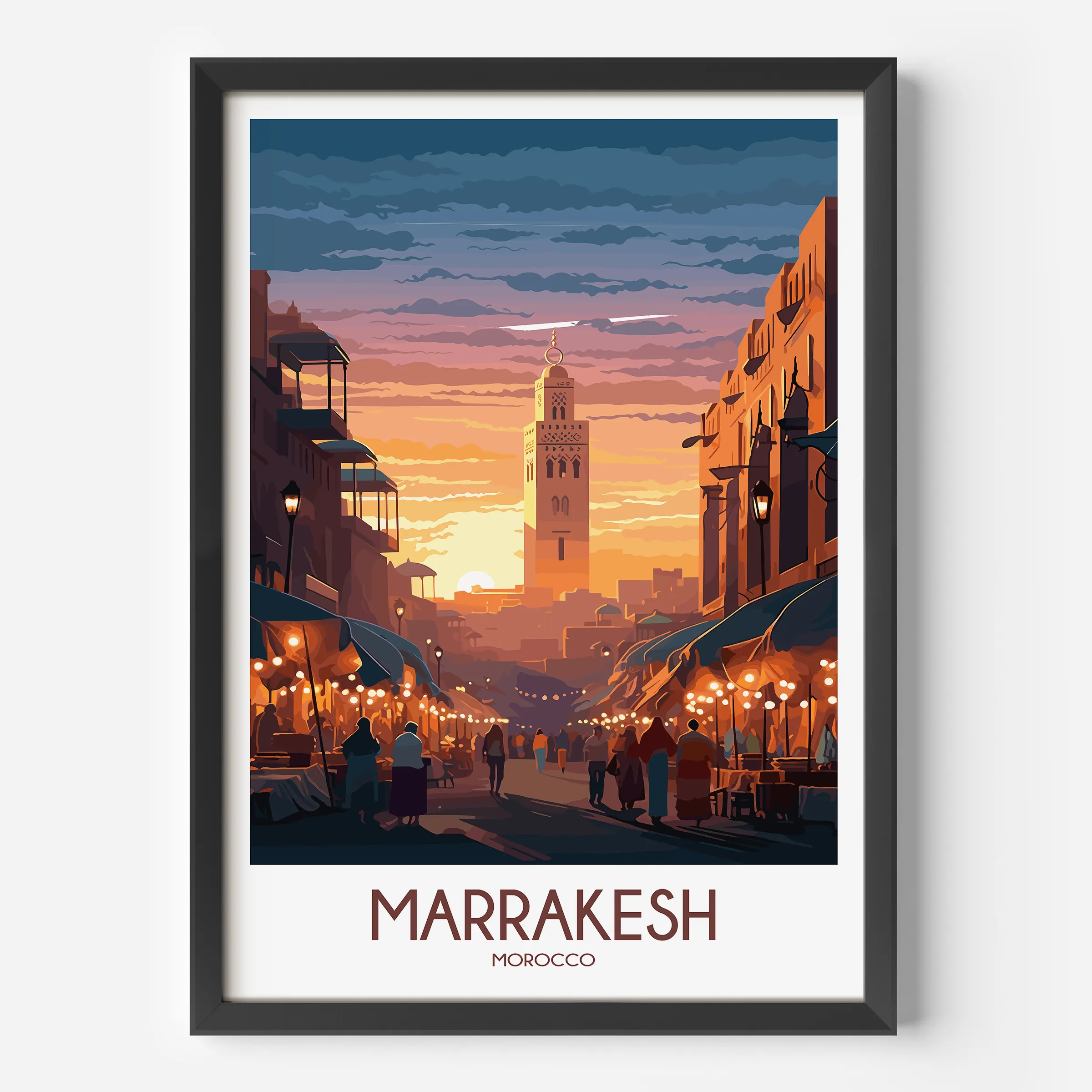 Marrakesh Travel Memory Gift