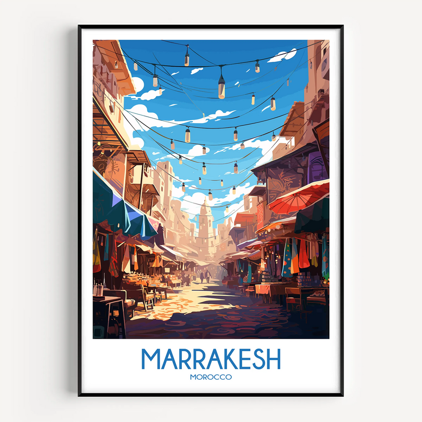 Marrakesh Travel Memory Gift