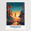 Marrakesh Vintage Style Print