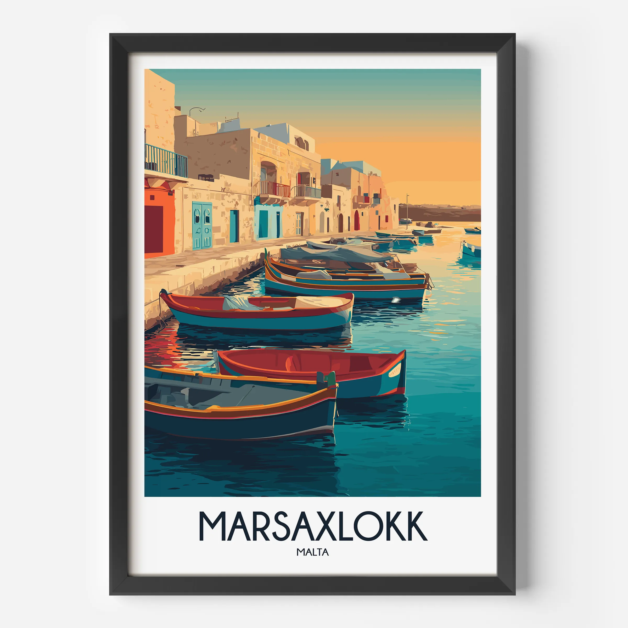Marsaxlokk Travel Memory Gift