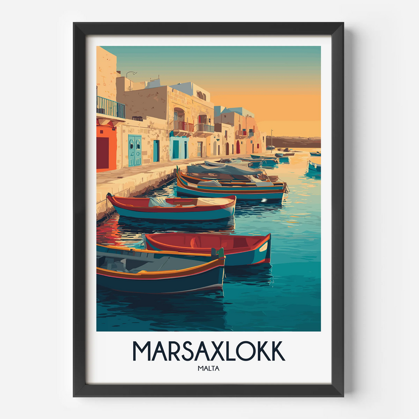 Marsaxlokk Travel Memory Gift